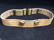 Load image into Gallery viewer, Original WW2 British Army 37 Pattern Combat Belt - 38&quot; Waist
