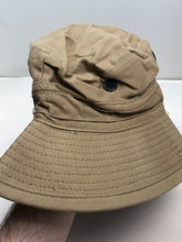 Load image into Gallery viewer, British Jungle Tropical Khaki Bush Hat 1954 Size 5 1/2 - Similar to 1944 Pattern
