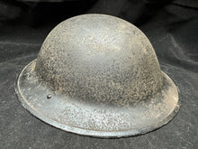 Load image into Gallery viewer, Original WW2 British Civil Defence Home Front Mk2 Brodie Helmet
