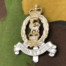 Load image into Gallery viewer, Original British Staybrite Army Cap Badge - Adjutant General&#39;s Corps - The Militaria Shop
