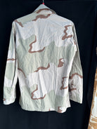 Gulf War US Army DCU Camouflaged Combat Field Coat/Jacket - Medium/ Long - The Militaria Shop
