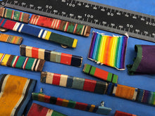 Lade das Bild in den Galerie-Viewer, Bulk Lot of British Army Medal Ribbons

