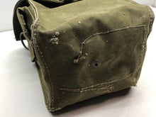 Load image into Gallery viewer, Original WW2 British Army Assault Gas Mask Bag
