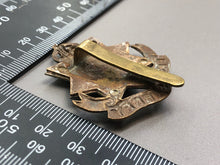 Load image into Gallery viewer, Original WW2 British Army East Surrey Regiment Cap Badge
