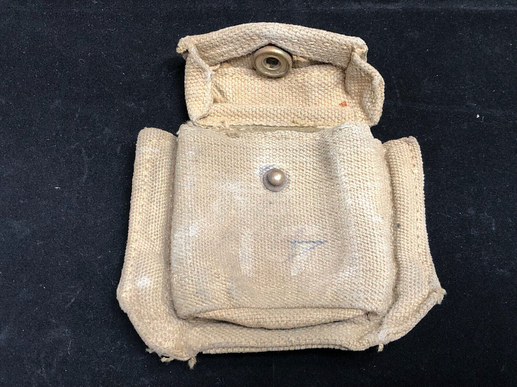 Original WW2 British Army 37 Pattern Pistol Ammo Pouch