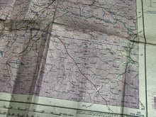 Load image into Gallery viewer, Original WW2 British Army / RAF Map - Wainganga
