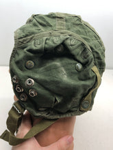 Load image into Gallery viewer, Original Royal Air Force RAF Cold War Period G Type Green Jet Flying Helmet 22C
