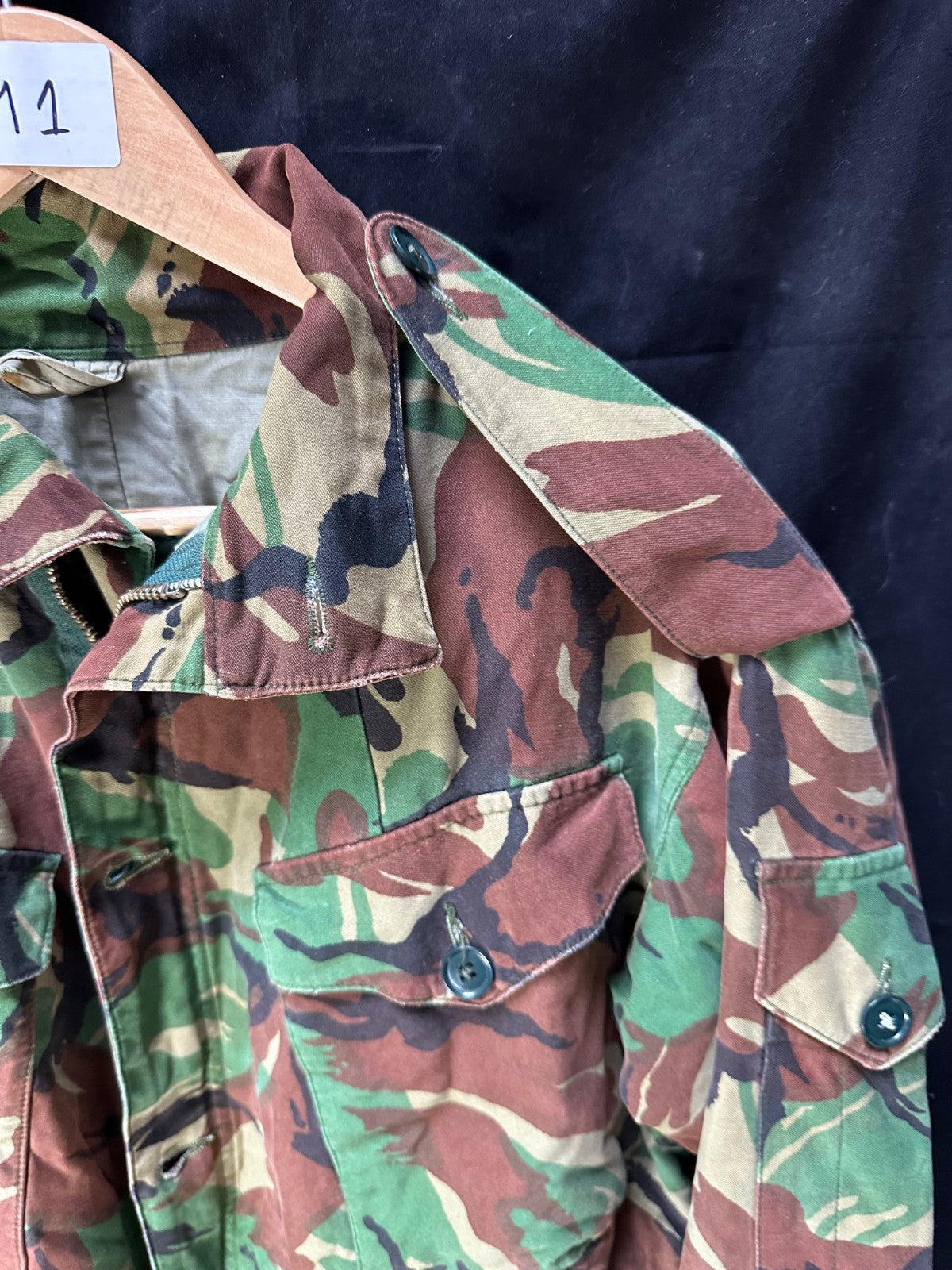 Original British Army DPM 68 Pattern Combat Jacket - Size 2 - 40" Chest - The Militaria Shop
