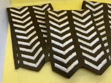 Load image into Gallery viewer, Original British Army WW2 Overseas / Wound Stripes on Manufacturer&#39;s Strips
