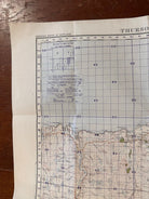 Original WW2 British Army GSGS Map of Scotland - Thurso & Reay - The Militaria Shop
