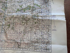 Original WW2 British Army OS Map of Scotland - Perth & Strath Earn - The Militaria Shop