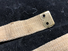 Load image into Gallery viewer, Original WW2 British Army 37 Pattern Khaki L-Straps Webbing - Wartime Dated
