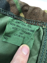 Load image into Gallery viewer, Genuine British Army DPM Camouflaged Gaiters - Size Standard
