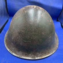 Load image into Gallery viewer, Original WW2 British/Canadian Army Mk3 Combat Helmet
