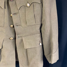 Load image into Gallery viewer, Original WW2 British Army REME Engineers Service Dress Jacket Captain Named
