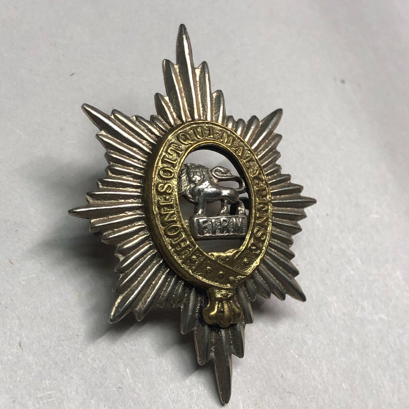 Original WW1 British Army Worcestershire Regiment Cap Badge - The Militaria Shop
