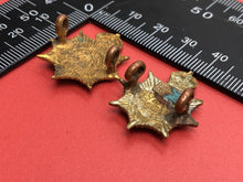 Load image into Gallery viewer, Original WW1 British Army RASC Royal Army Service Corps Collar Badges
