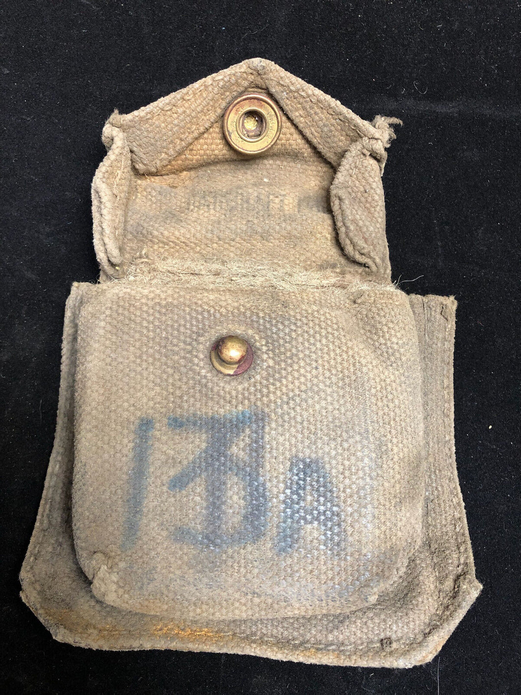 Original WW2 British Army 37 Pattern Pistol Ammo Pouch