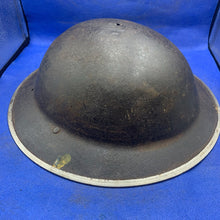 Load image into Gallery viewer, Original British Army Mk2 Combat Helmet - Untouched WW2 Example
