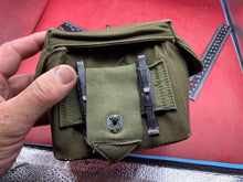 Load image into Gallery viewer, Original US Army Chemical Agent Detector Kit - Empty Waist Pouch - Vietnam Era
