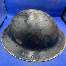 Load image into Gallery viewer, Original WW2 British Army Mk2 Brodie Combat Helmet
