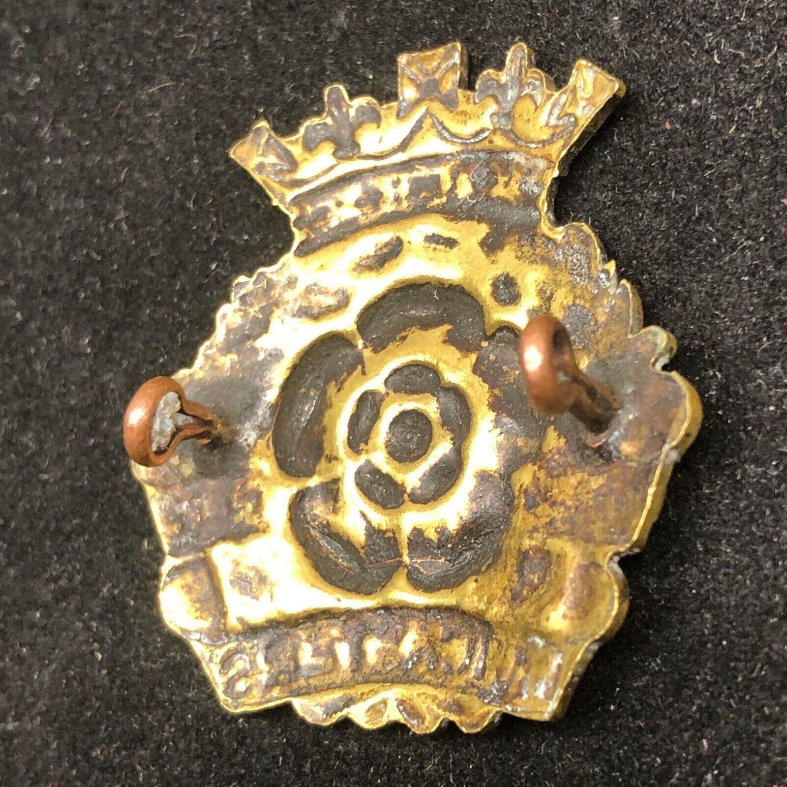 Original WW1 British Army Cap Badge - The Duke of Lancaster's Own Yeomanry - The Militaria Shop