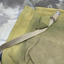 Load image into Gallery viewer, Original WW2 British Army Large Pack &amp; Straps - 37 Pattern Webbing
