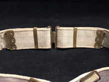 Load image into Gallery viewer, Original WW2 British Army 37 Pattern Combat Belt - 40&quot; Waist
