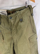Genuine British Army 1960 Pattern Combat Trousers OD Green - Size 2 - 33" Waist - The Militaria Shop