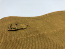 Load image into Gallery viewer, Original WW2 British Army 37 Pattern Webbing Single Spat - Wartime Dated
