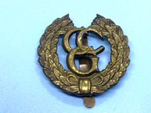 Load image into Gallery viewer, Original WW2 British Army Control Commission Germany Cap Badge
