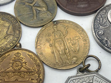 Load image into Gallery viewer, Original Large Group of Coins, Coronation Medals &amp; Medallions
