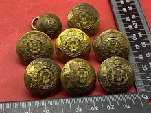 Charger l&#39;image dans la galerie, Original Group of WW1 / WW2 East Surrey Regiment Tunic Buttons
