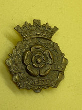 Load image into Gallery viewer, Original British Army Duke of Lancaster&#39;s Own Cap Badge
