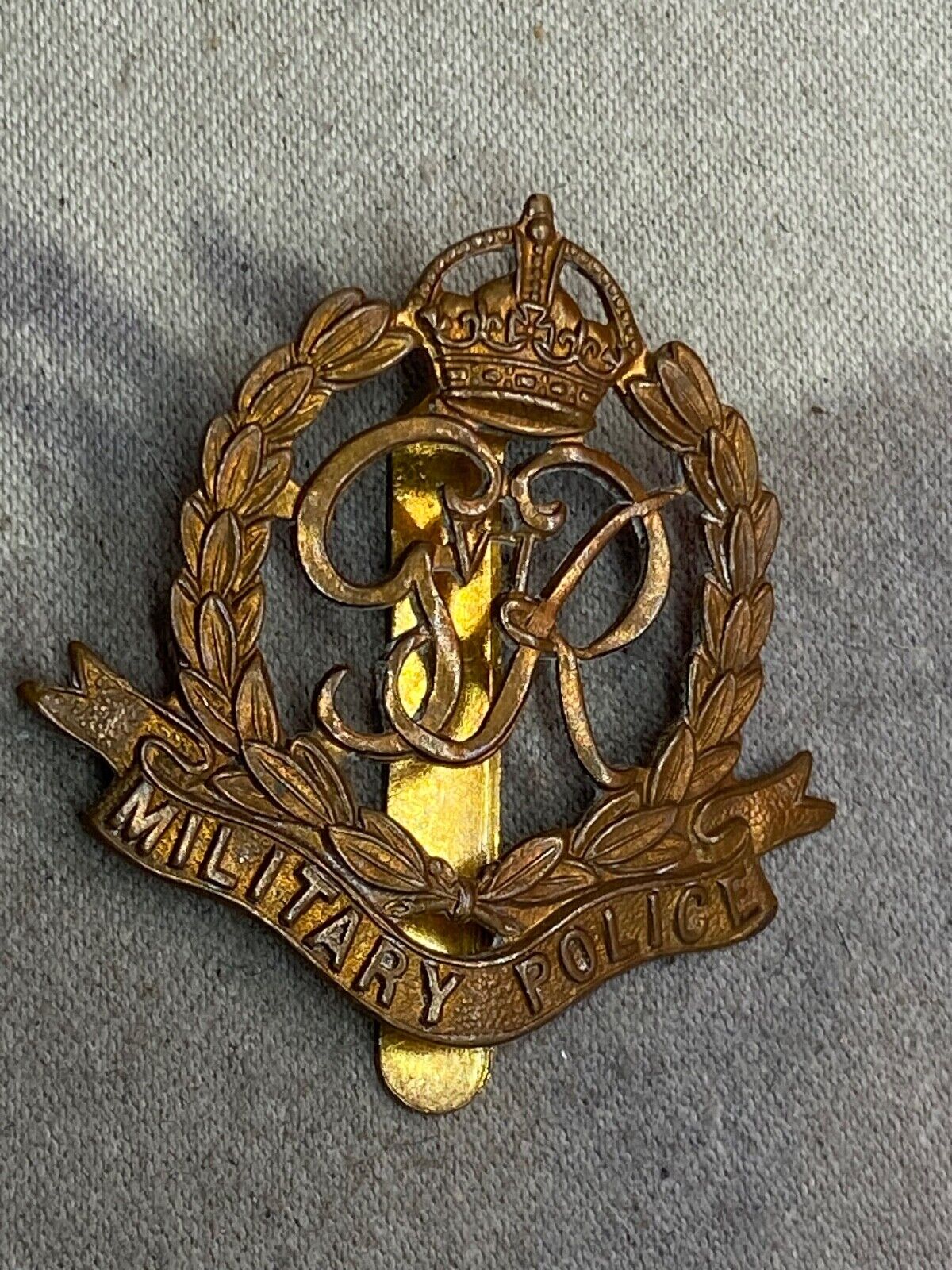 Original Ww1 Ww2 British Army Royal Military Police Cap Badge The Militaria Shop 0212