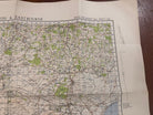 Original WW2 British Army GSGS OS Map of Great Britain - Brighton & Eastbourne - The Militaria Shop