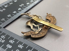 Load image into Gallery viewer, Original WW1 British Army Cap Badge - Royal Warwickshire
