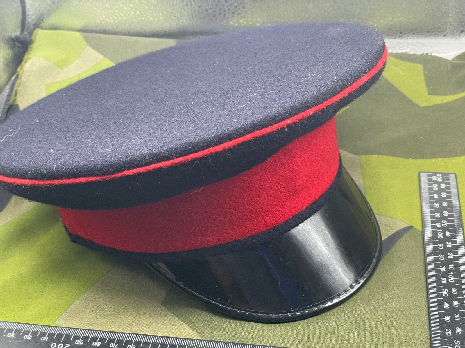 Genuine British Army Adjutant General's Corps Peaked Dress Cap - Size 55cm - The Militaria Shop