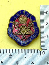 Load image into Gallery viewer, Original British Army Royal Artillery Association Membership Gilt &amp; Enamel Badge
