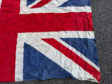 Load image into Gallery viewer, Original WW2 British Union Jack Flag - British Made - Large Size - 170x106cm
