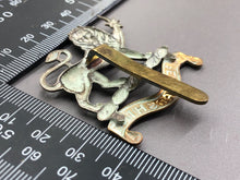 Load image into Gallery viewer, Original WW2 British Army Herefordshire Regiment Cap Badge
