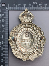 Load image into Gallery viewer, Original WW1 British Army The King&#39;s Liverpool Reg 8th Scottish Vol Cap Badge
