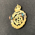 Original WW2 British Army Army Dental Corps Collar Badge - The Militaria Shop