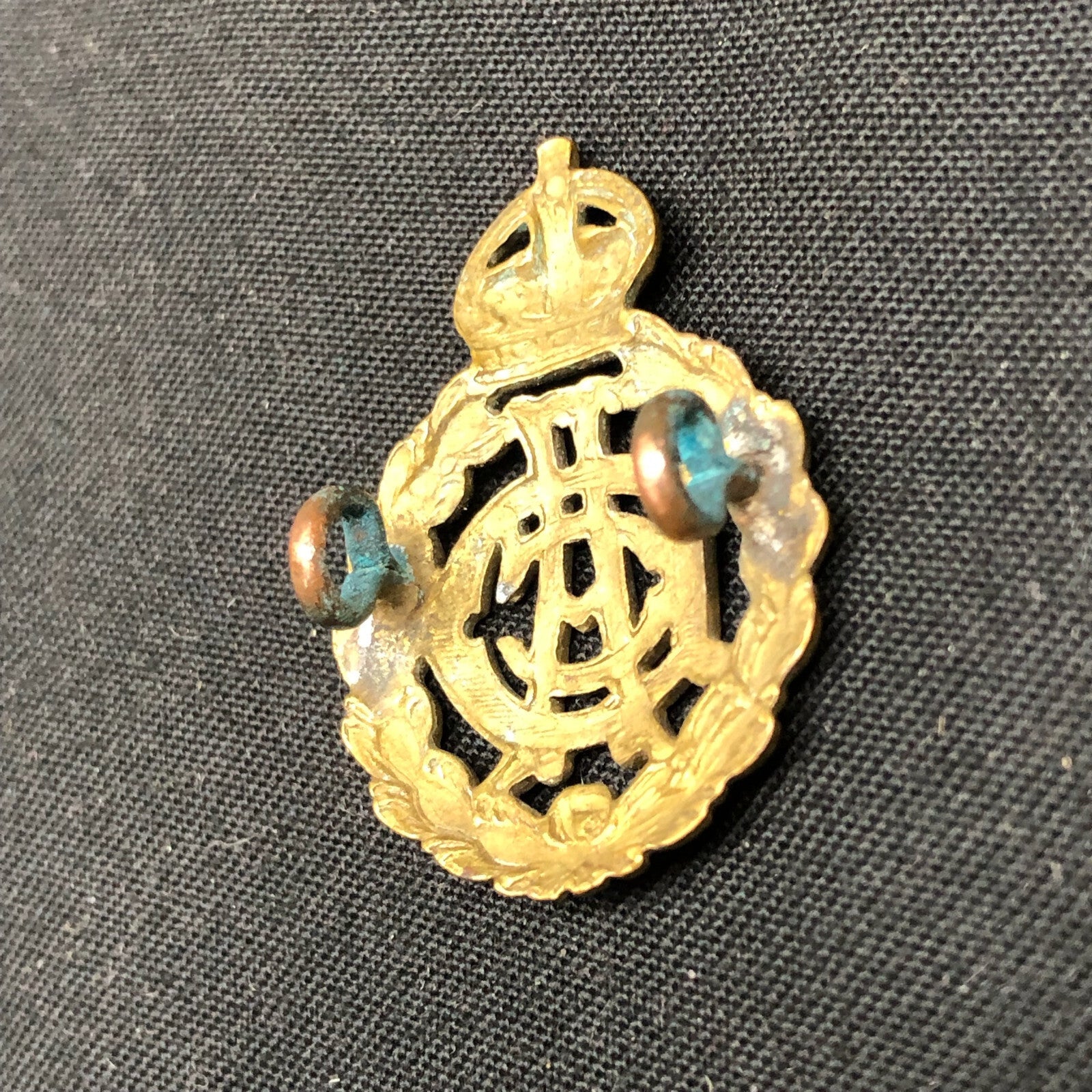 Original WW2 British Army Army Dental Corps Collar Badge - The Militaria Shop