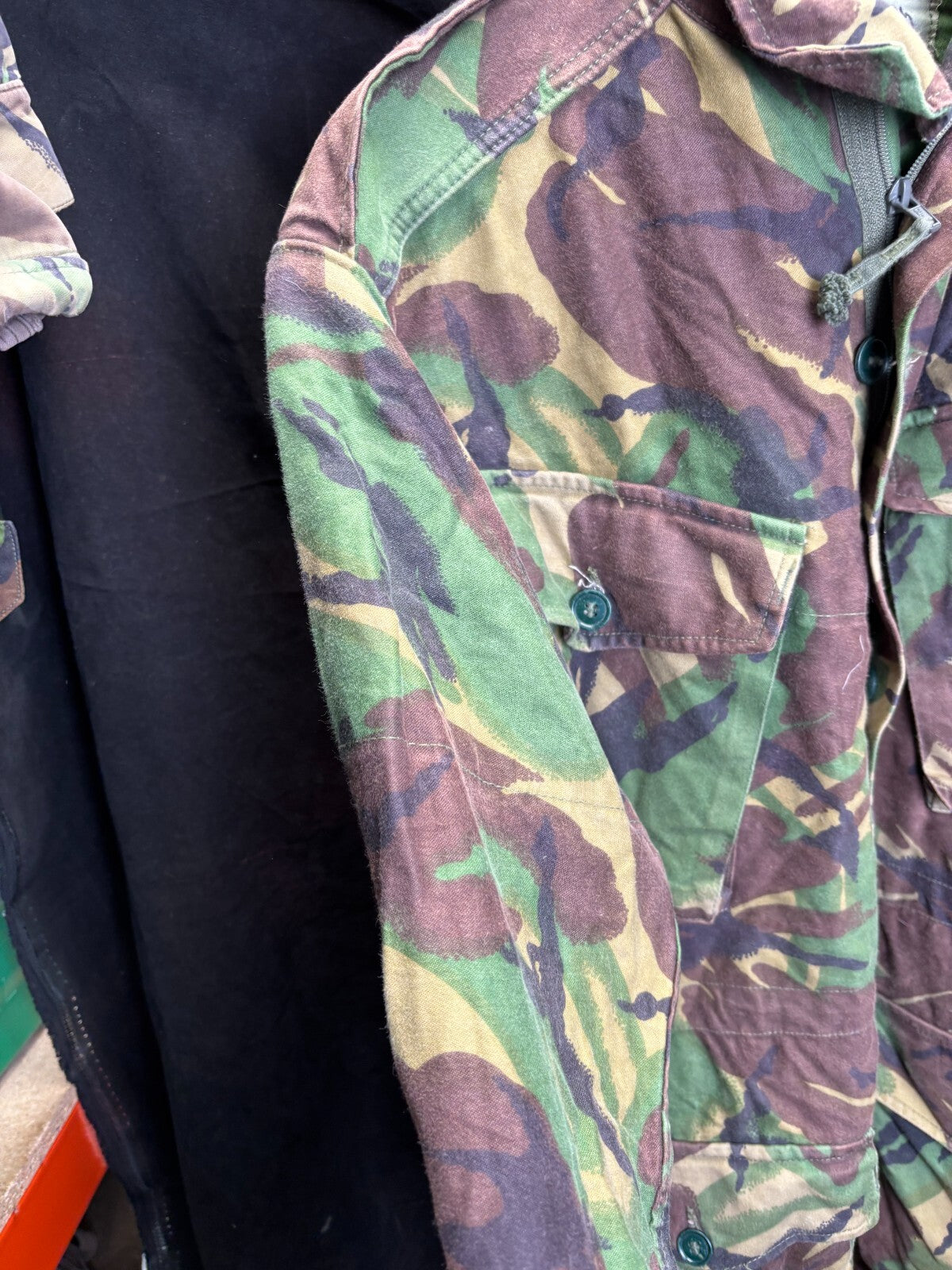 Surplus British Army Woodland DPM Smock Combat Jacket -Size 180/96 - The Militaria Shop