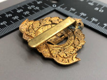 Load image into Gallery viewer, Original WW2 British Army The Suffolk Regiment Cap Badge
