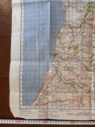 Original WW2 British Army OS Map of Great Britain - Barmouth & Aberystwyth - The Militaria Shop