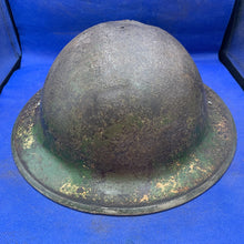 Load image into Gallery viewer, Original British Army Mk2 Combat Helmet - Untouched WW2 Example
