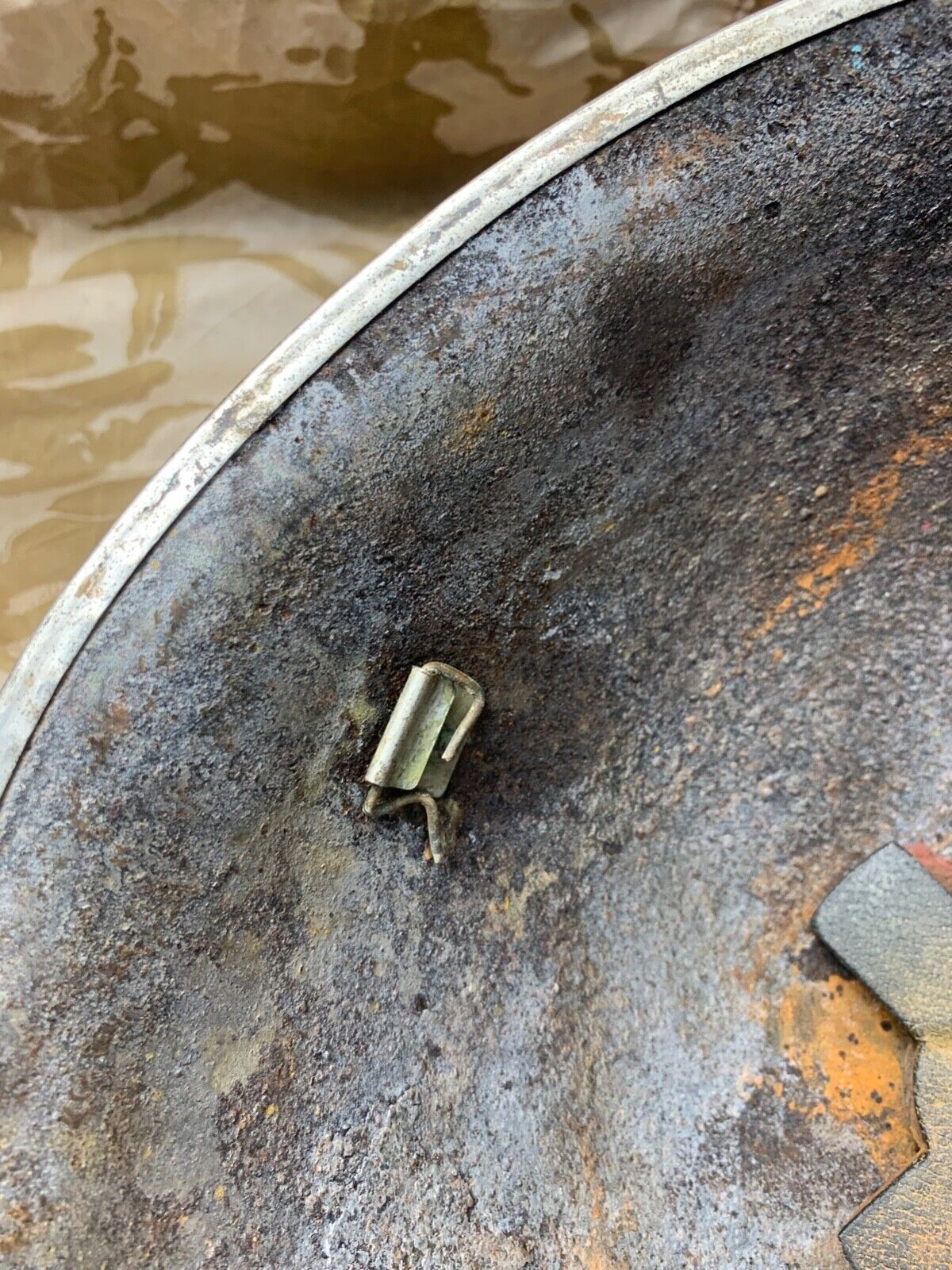 WW2 Mk3 High Rivet Turtle - British / Canadian Army Helmet - Nice Original - The Militaria Shop