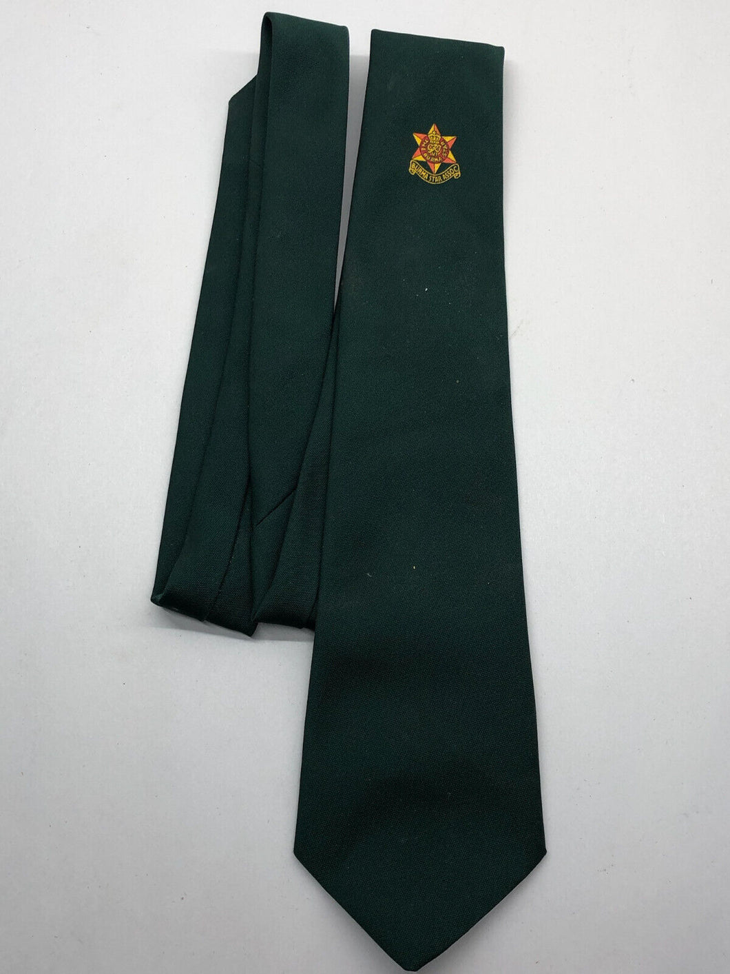 Vintage Dress Tie - Burma Star Association - WW2 Veterans